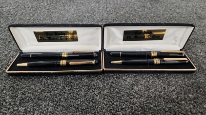 4 High End Pens w/ cases