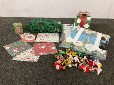 Christmas Decor, Gift Boxes, Pocket Squares, And More