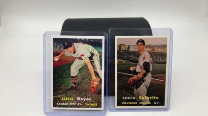 (2) Baseball Cards