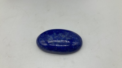 100.45 ct Oval Cabochon Afghani Lapis Lazuli