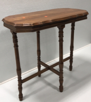 (1) Wooden Side Table