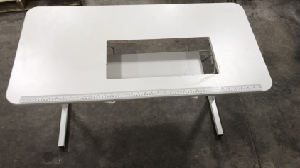 (1) Sewing Table with Drop Down