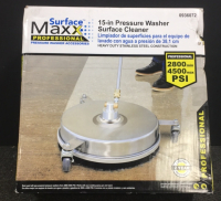 Surface Maxx Professional 15” Pressure Washer Surface Cleaner