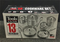 Tools Of The Trade 13-Piece Stainless Steel Cookware Set