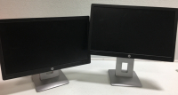 (2) Hp Elite Display E222 Monitors