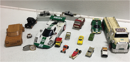 Vintage toy cars/trucks/trains , federal watch