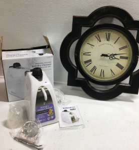 Steamer jewelry cleaner , Edinburgh clock