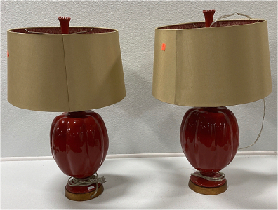 2 Side Table Lamps