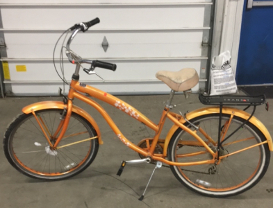 (1) Green Line 28” Beach Cruiser Bike