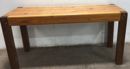 Entry way bench