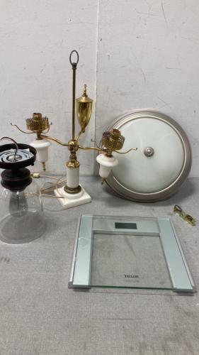 Light fixtures, Lamp and an Electric Scale