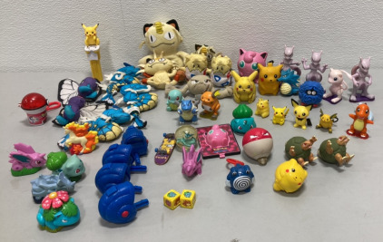 (35+) Pokémon Collectible Stuffed Toys and Keychains, Games+