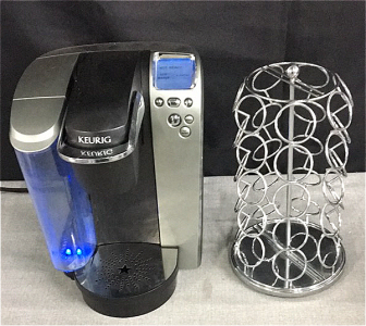 Keurig Machine and Holder