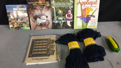 Knitting Kit - Including Books and Yarn