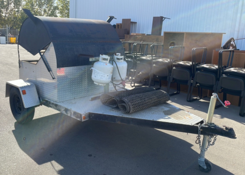 Custom BBQ Smoker Trailer