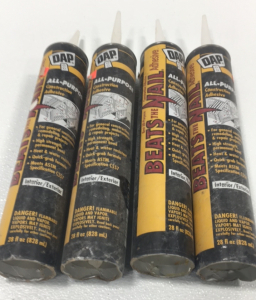 (4) Dap Construction Adhesive