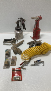 Spray Guns, Connectors, Tips And Hose