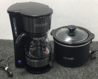 Crockpot & coffee pot