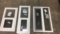 (3) Bathroom Windows with Screens