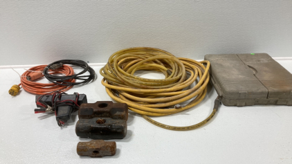 (2) High Pressure hose-Crescent Case-(3) Hammer heads-Power Cords and more