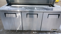 True Refrigerator Prep Bar