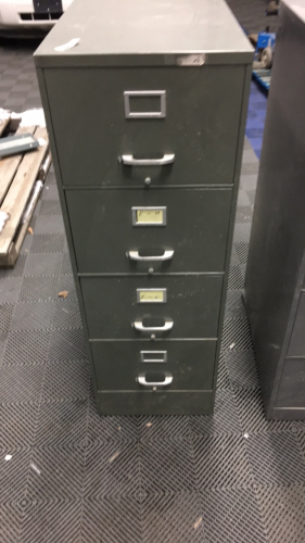 4 Drawer File Cabinet