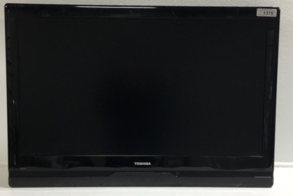 (1) Toshiba 37” Flat Screen TV