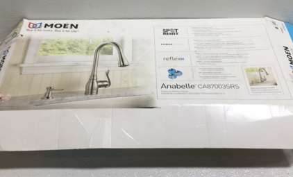 (1) MOEN Annabelle Pulldown Kitchen Faucet