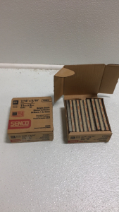 (2) Boxes Of (3000) Senco Senclamp 7/16” Fasteners