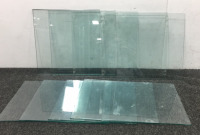 (10) glass shelves