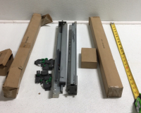 (2) Pairs Of UCD Accuride 22” Drawer Slider Rails (1) Pairs Of UCD Accuride Drawer Sliders