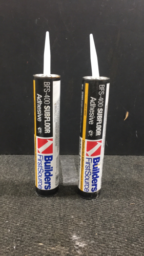 (2) BFS-400 Subfloor Adhesive Builders First Source