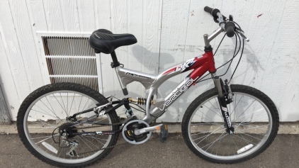 Silver Vertical Adult Bike