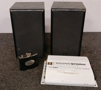 JBL 500 Speakers and SoundStorm Amp
