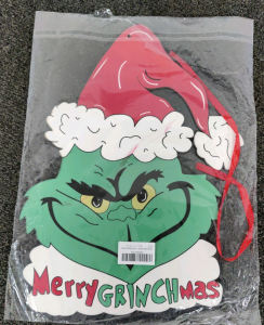 Christmas Grinch Wall Decoration