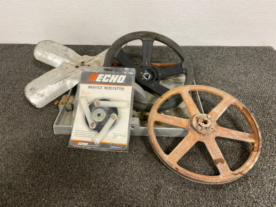 Echo Maxi Cut Weed Cutter, iron Wheel and More
