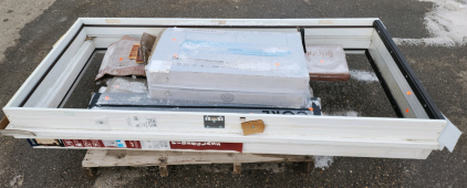 Assorted Door Frames & Lament Flooring