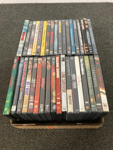 Box of dvds