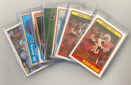 Assorted Collector Sports Carda Includes: Rice, Griffey, Morgan and More