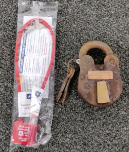 Vintage Leavenworth Lock & Gun Lock