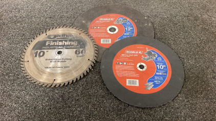 10” & 12” Cutting Blades