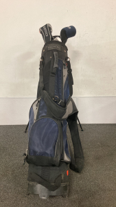 South Bay Golf Bag With Assorted Clubs