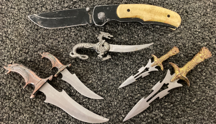 Box Of Assorted Knives