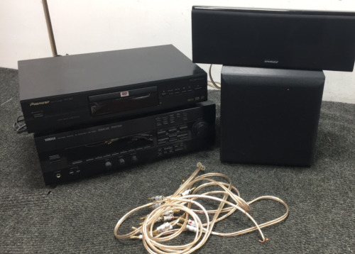 Speakers, reciever, dvd player