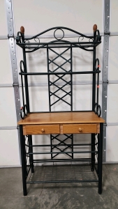 Metal Framed Kitchen Rack