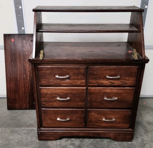 Vintage Wood Dresser