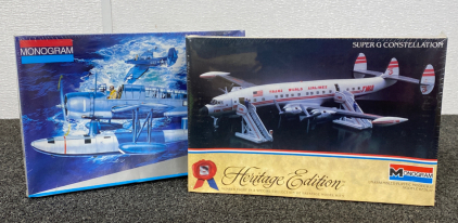 (2) Airplane Model Kits