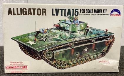 Alligator LVTA5 Army Tank Model Kit