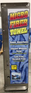 Carwash towel dispenser