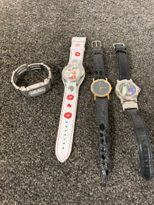 4 watches